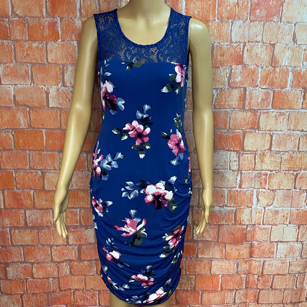 Stork‎ & Babe Side Ruched Maternity Dress